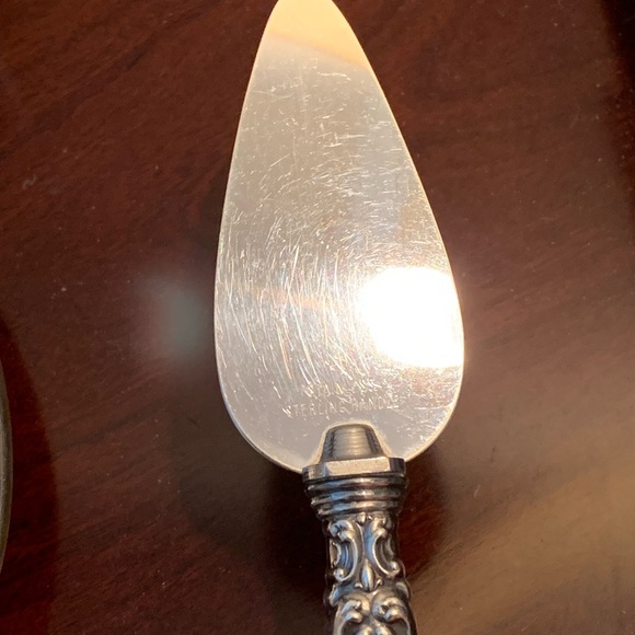 Sterling Cheese Server Whiting - Picture 11 of 12
